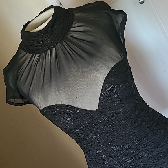 SYMPHONY Dress / black color / size S - Picture 3 of 7